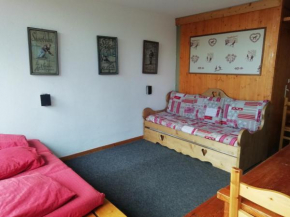 Studio spacieux à Arc 1600 avec balcon, télé, wifi et animaux acceptés - FR-1-411-454